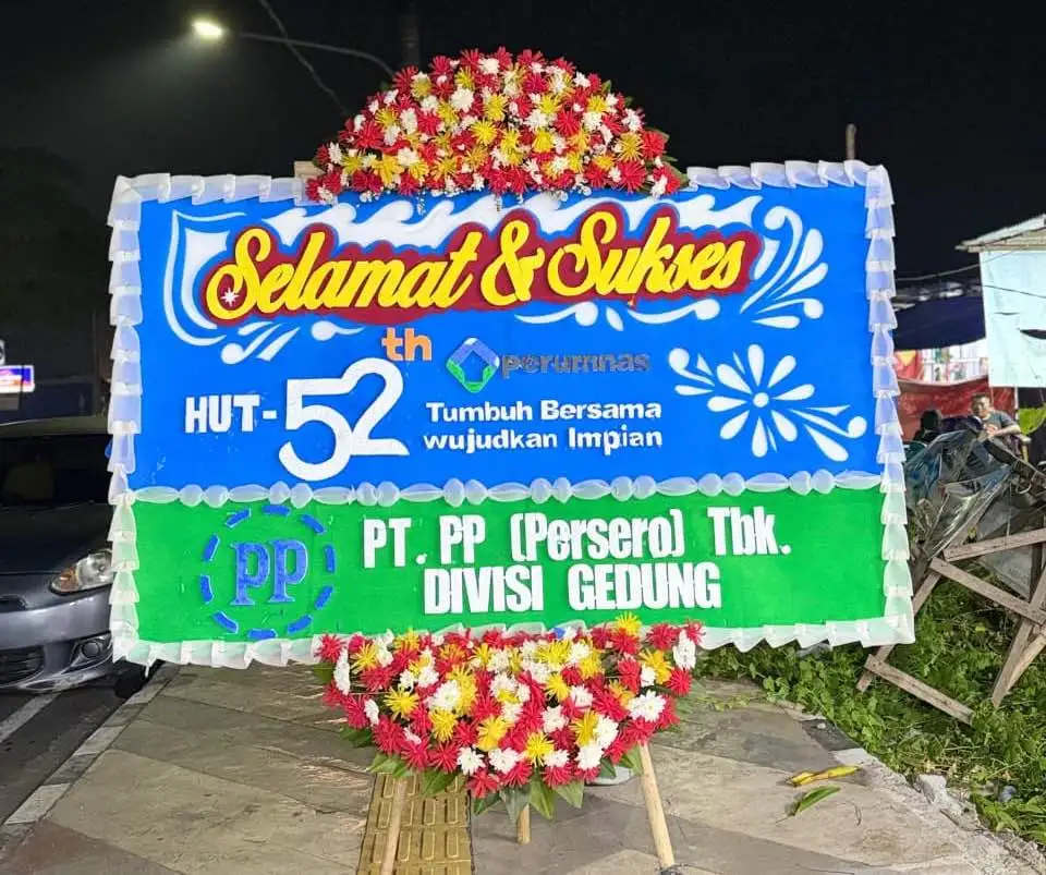 karangan bunga solo