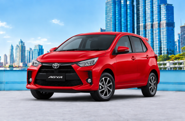 Toyota Agya — rental mobil Sindutrans