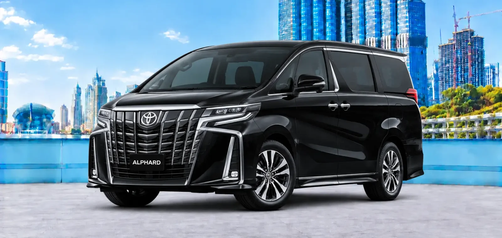 Toyota Alphard — armada rental mobil Sindutrans