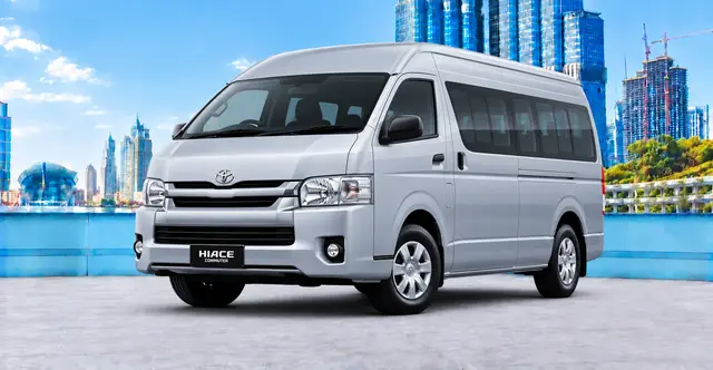 Toyota Hiace — rental mobil Sindutrans