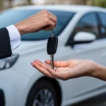 Rental mobil lepas kunci vs dengan sopir - serah terima kunci unit sewa