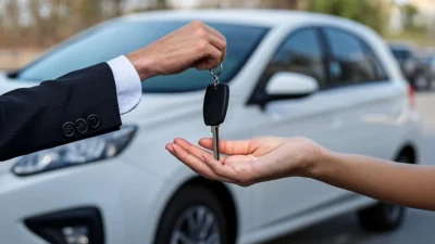 Rental mobil lepas kunci vs dengan sopir - serah terima kunci unit sewa