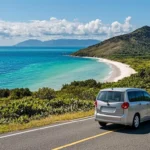 Sewa mobil wisata Lombok - perjalanan pesisir Mandalika dengan mobil rental