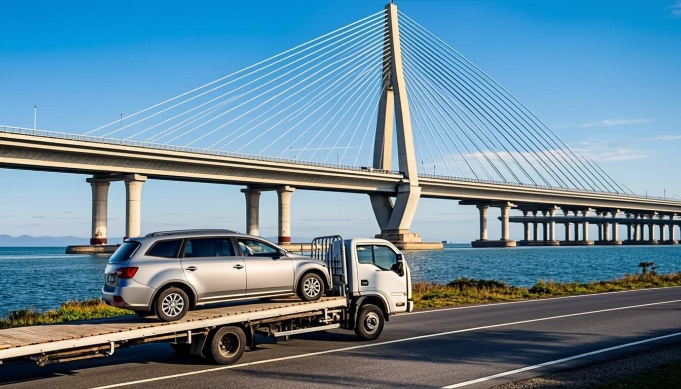 Jasa towing Bangkalan 24 jam - derek mobil flatbed di Kabupaten Bangkalan, Sindu Trans