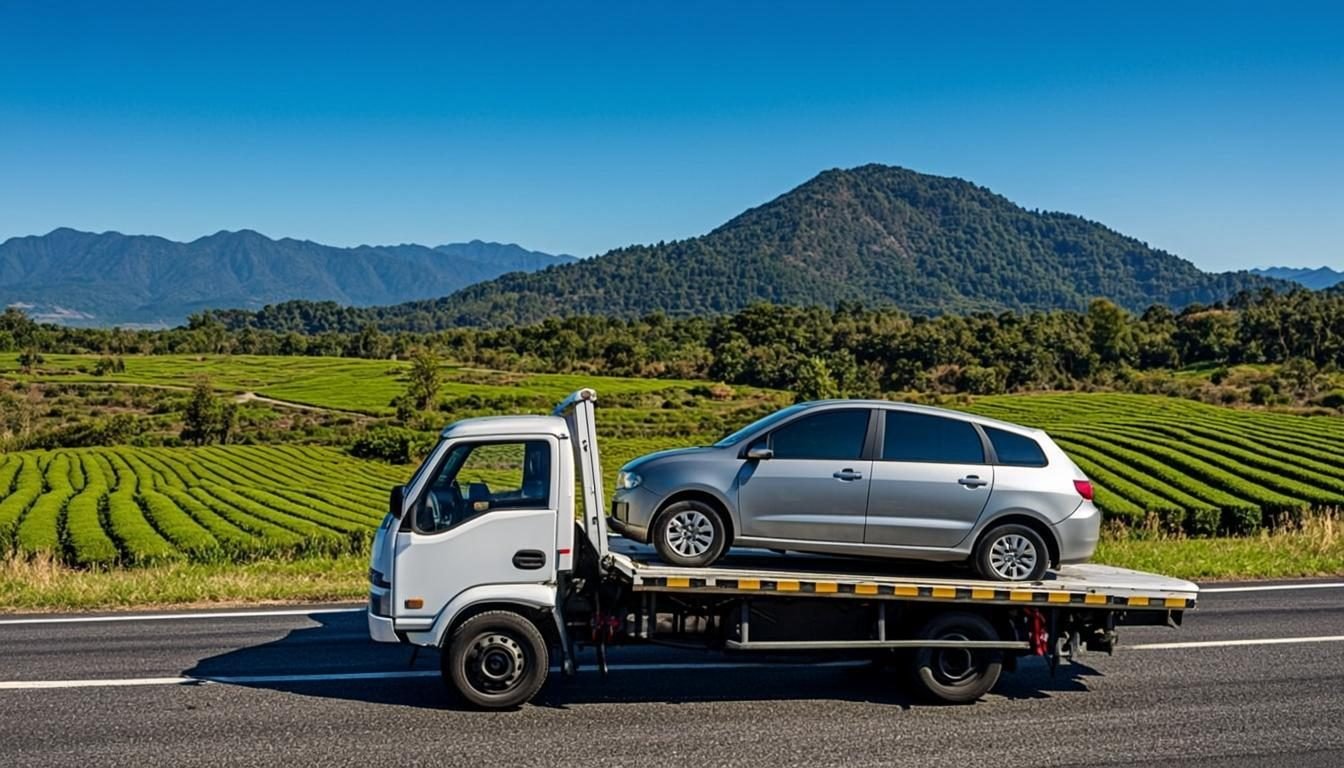 Jasa towing Banyumas 24 jam - derek mobil flatbed di Kabupaten Banyumas (Purwokerto), Sindu Trans