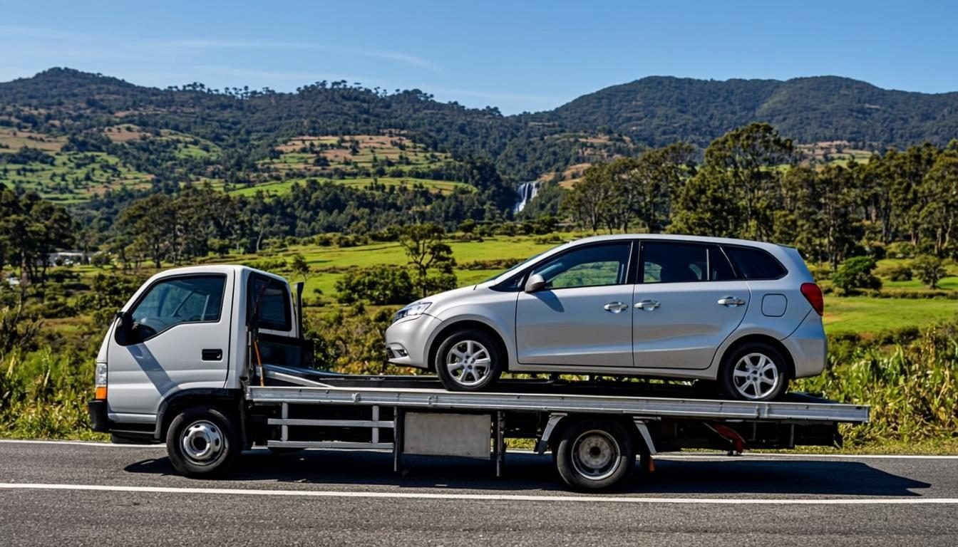 Jasa towing Bondowoso 24 jam - derek mobil flatbed di Kabupaten Bondowoso, Sindu Trans