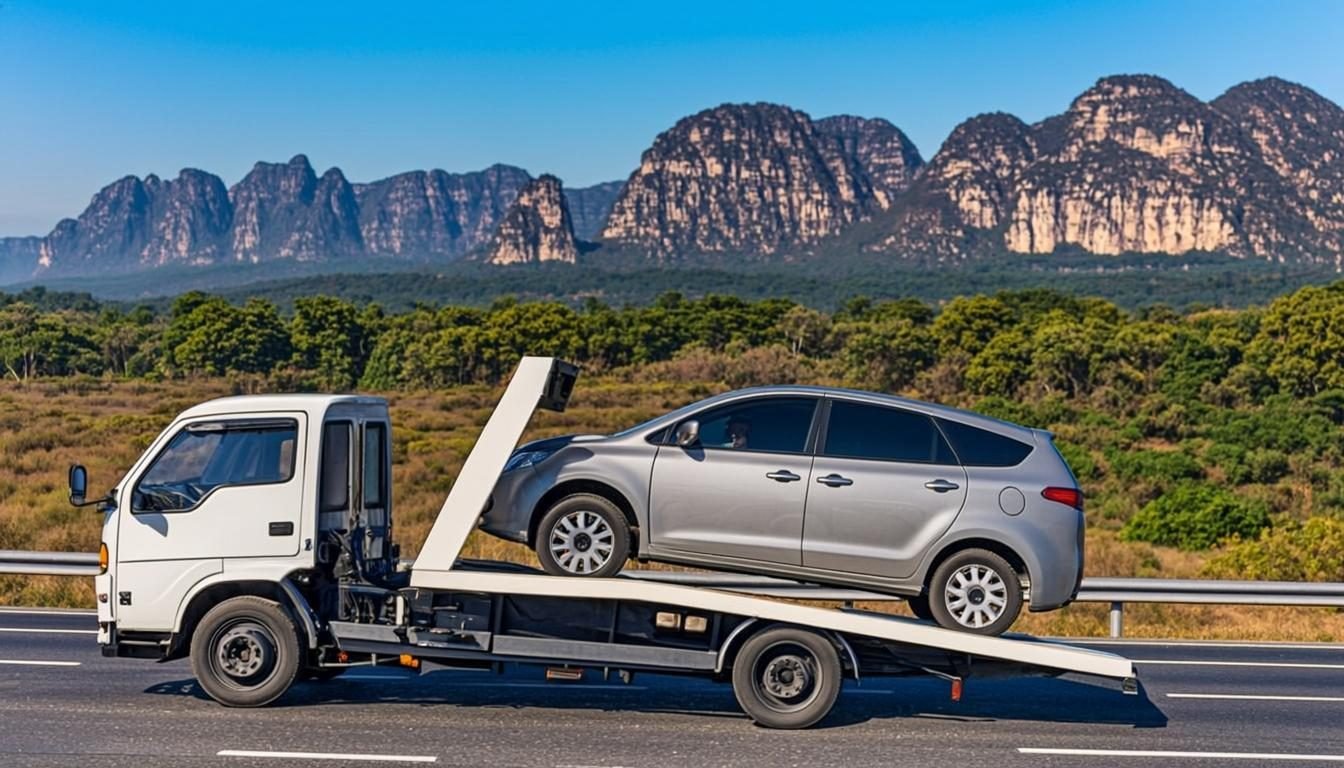 Jasa towing Grobogan 24 jam - derek mobil flatbed di Kabupaten Grobogan (Purwodadi), Sindu Trans