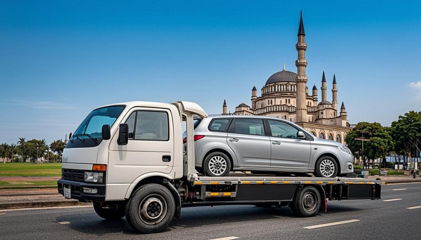 Jasa towing Jombang 24 jam - derek mobil flatbed di Kabupaten Jombang, Sindu Trans