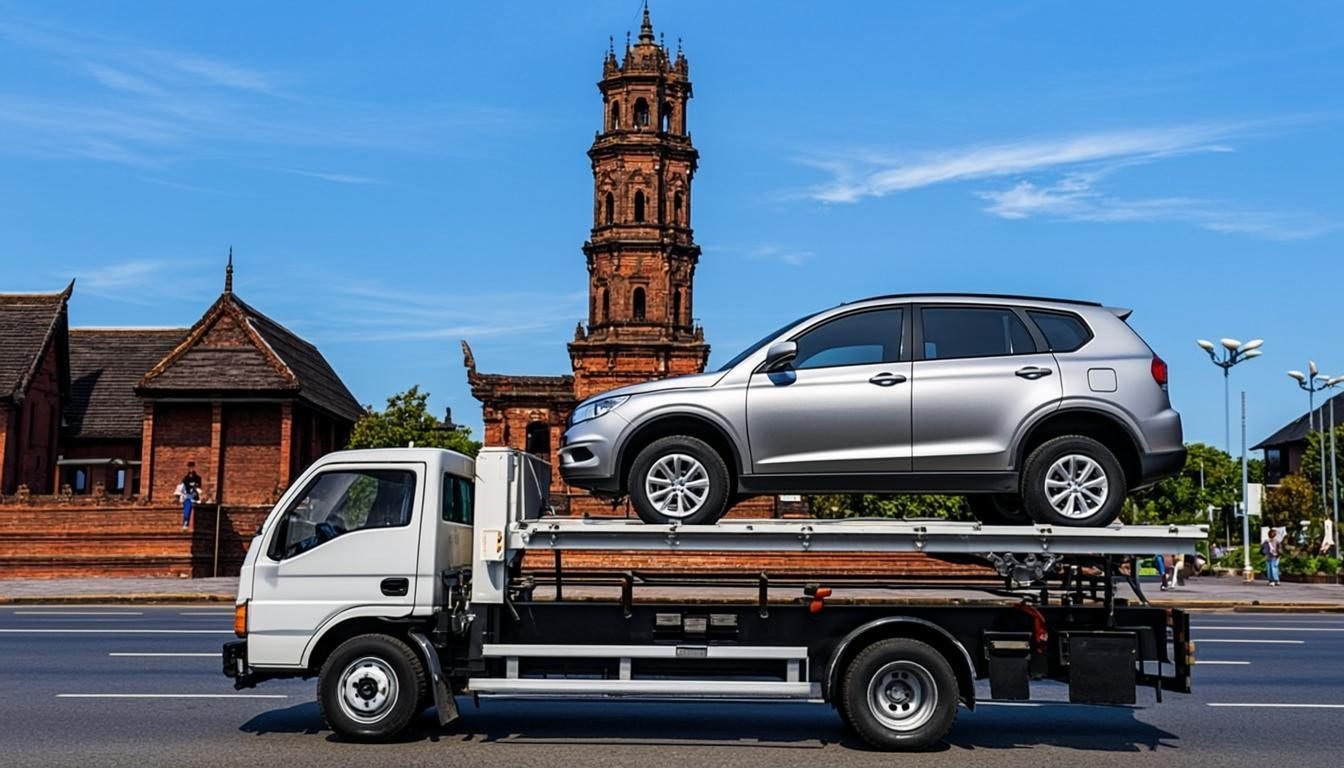 Jasa towing Kudus 24 jam - derek mobil flatbed di Kabupaten Kudus, Sindu Trans