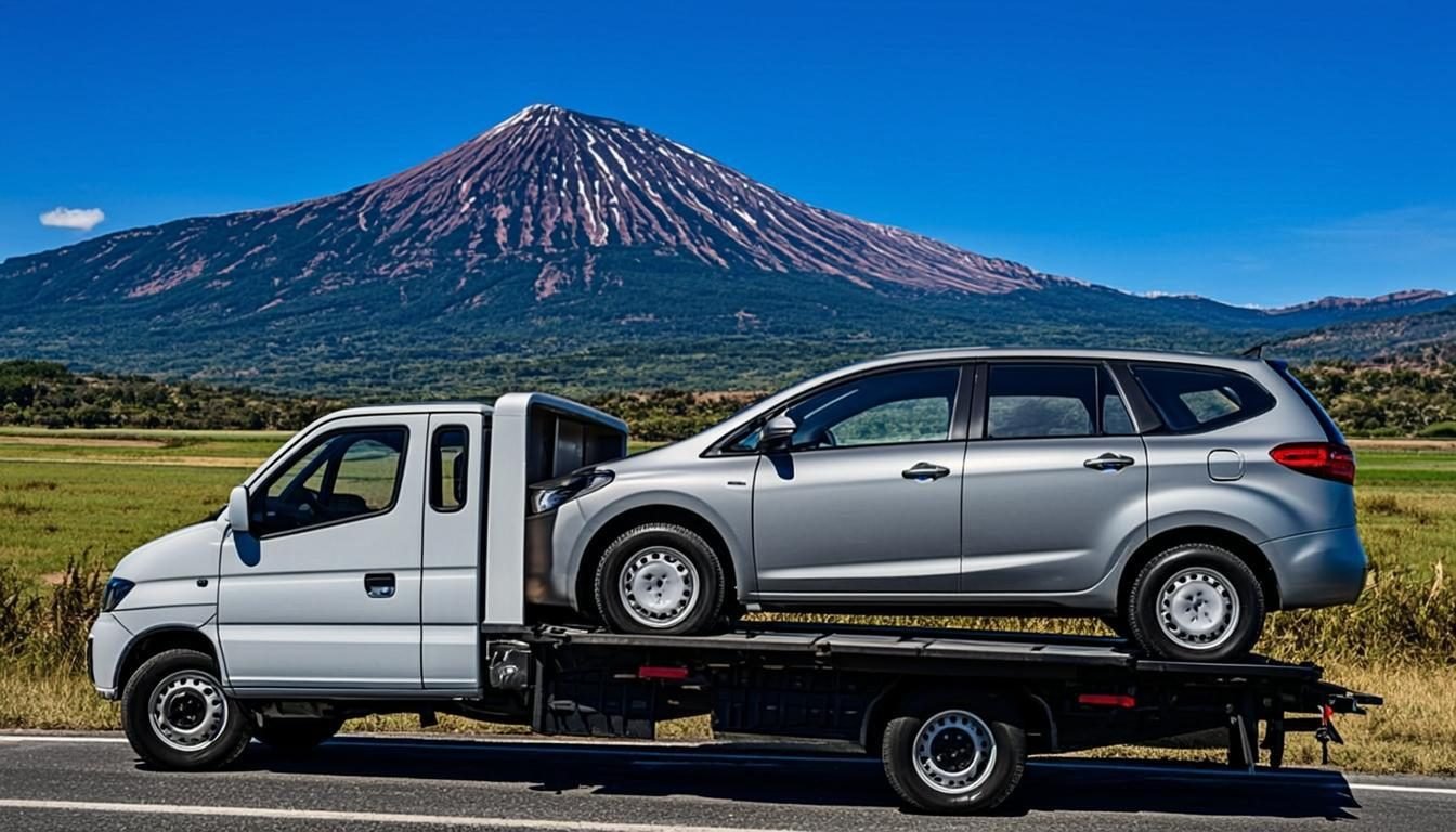 Jasa towing Lumajang 24 jam - derek mobil flatbed di Kabupaten Lumajang, Sindu Trans