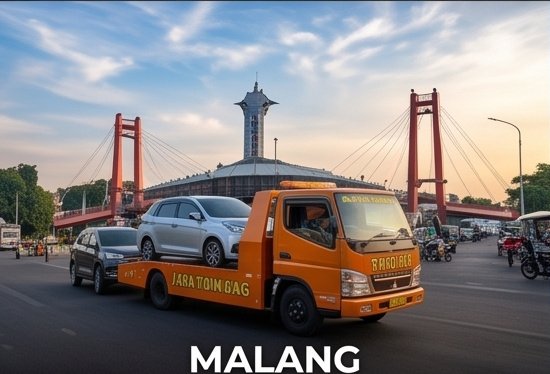 Jasa towing Malang 24 jam - derek mobil Monumen Tugu Malang, Sindu Trans