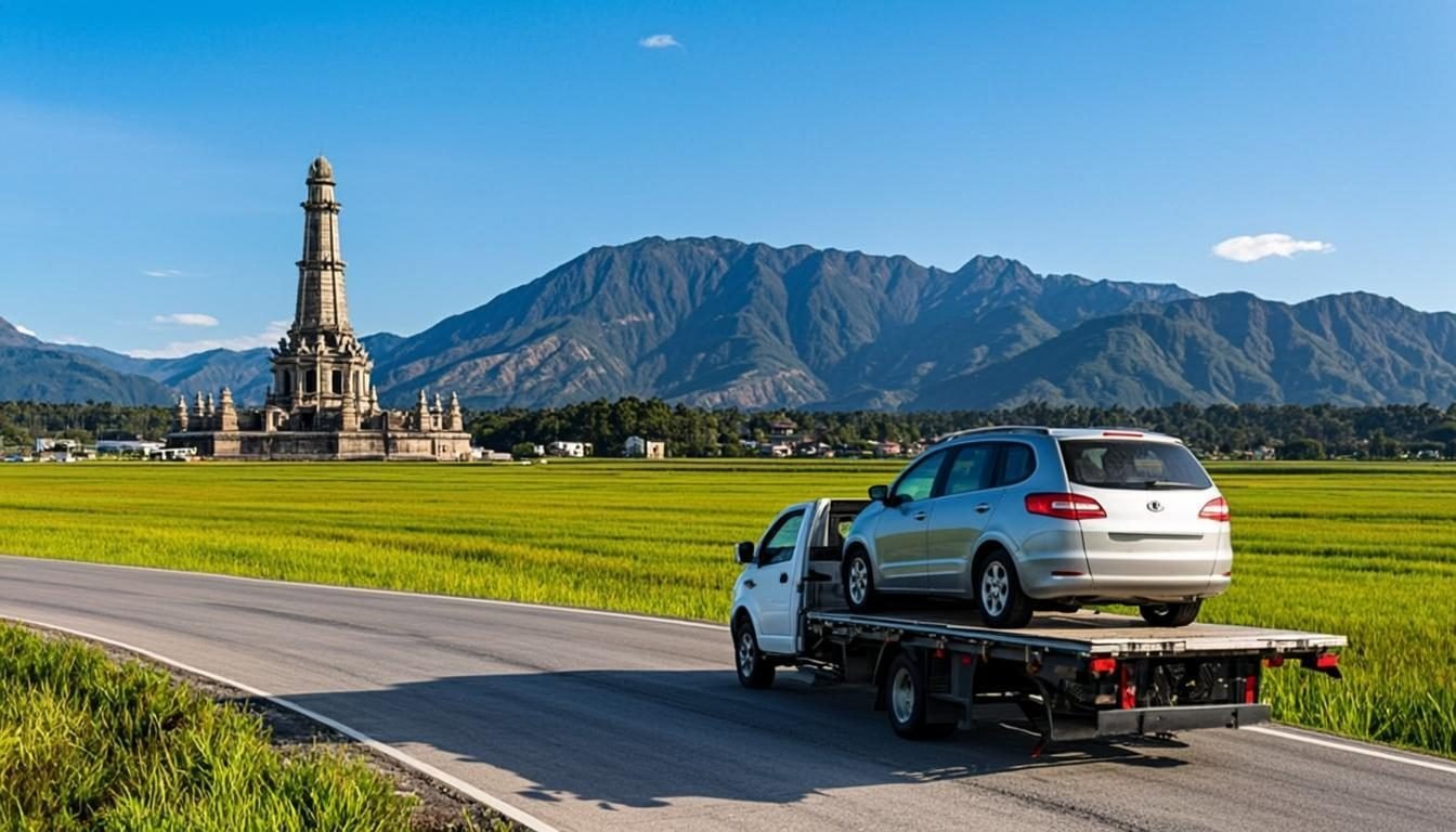 Jasa towing Pati 24 jam - derek mobil flatbed di Kabupaten Pati, Sindu Trans