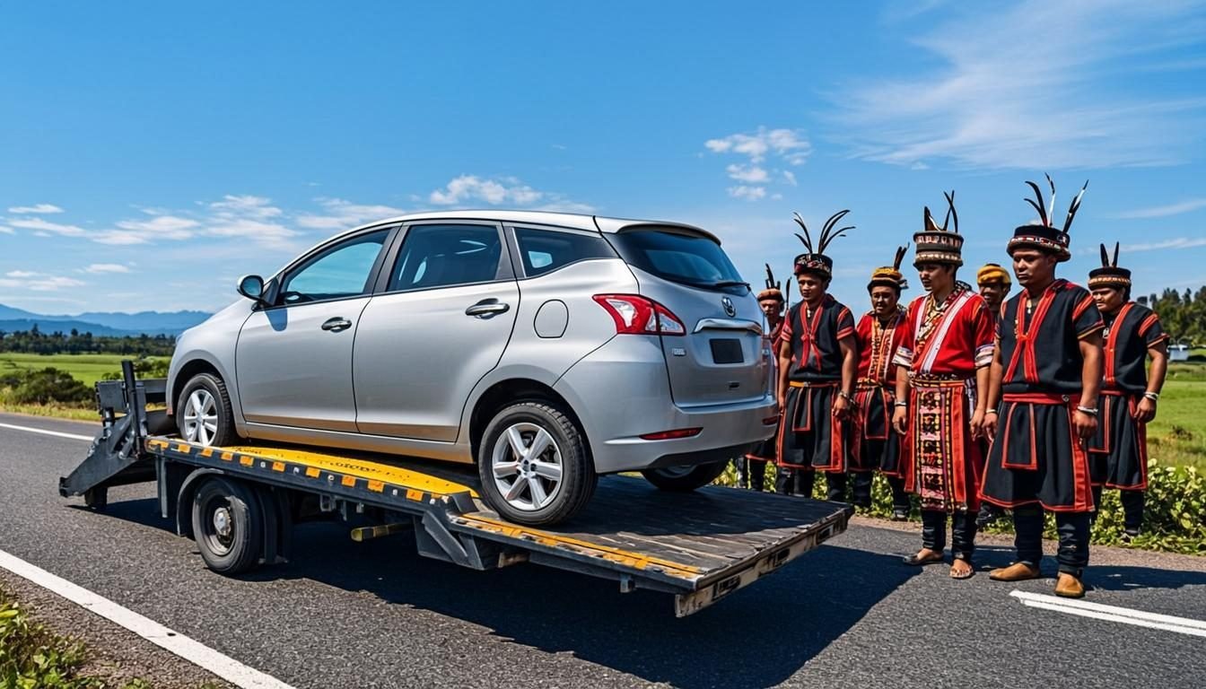 Jasa towing Ponorogo 24 jam - derek mobil flatbed di Kabupaten Ponorogo, Sindu Trans