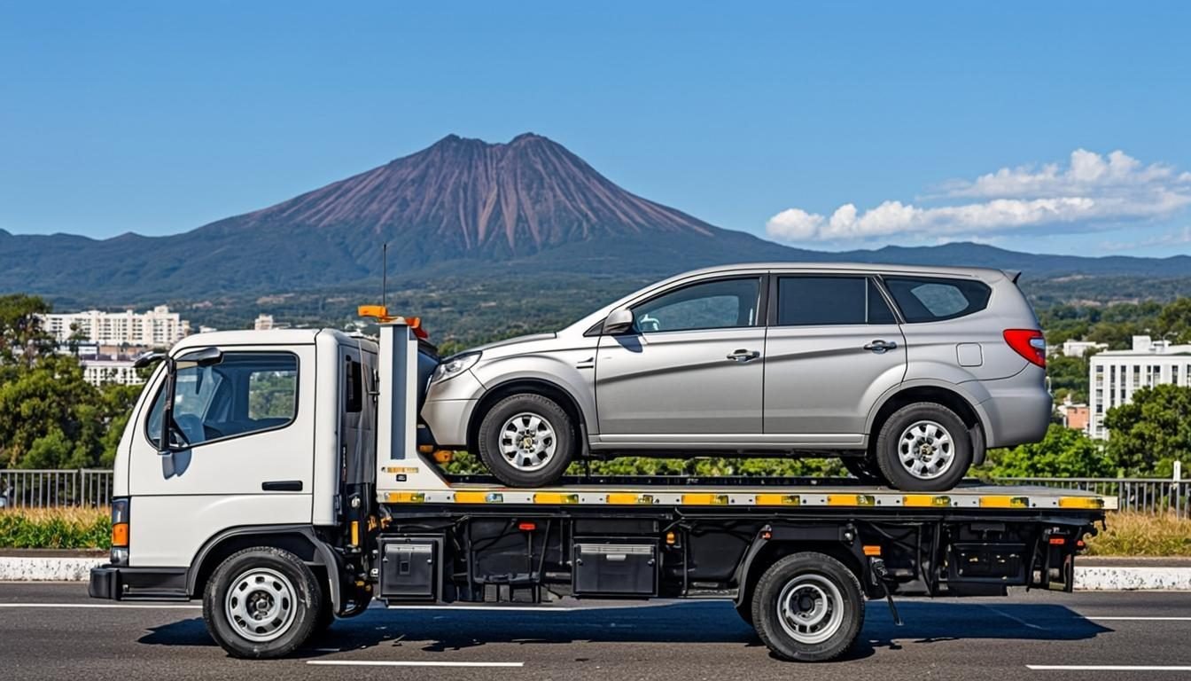 Jasa towing Purbalingga 24 jam - derek mobil flatbed di Kabupaten Purbalingga, Sindu Trans