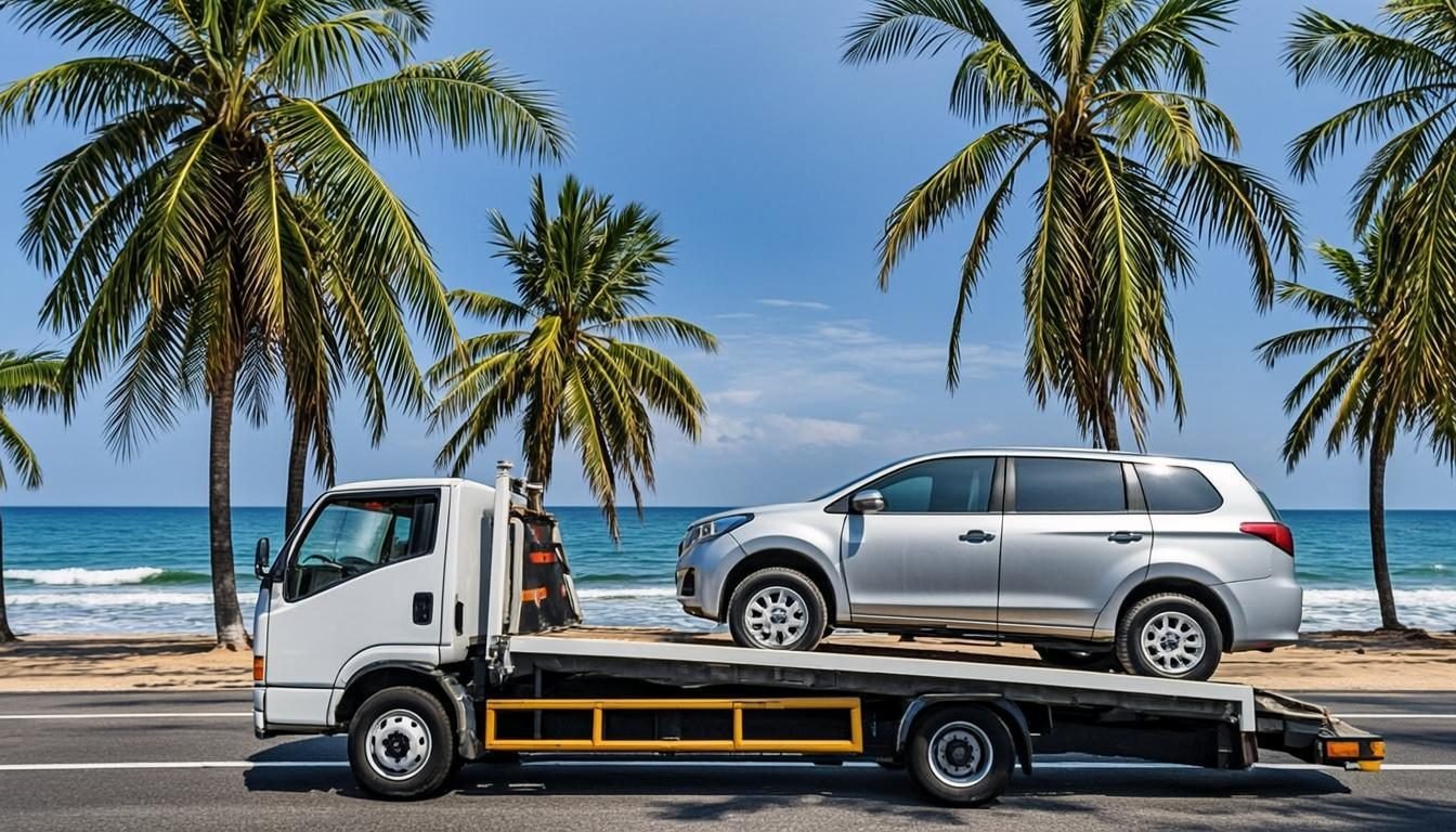 Jasa towing Situbondo 24 jam - derek mobil flatbed di Kabupaten Situbondo, Sindu Trans