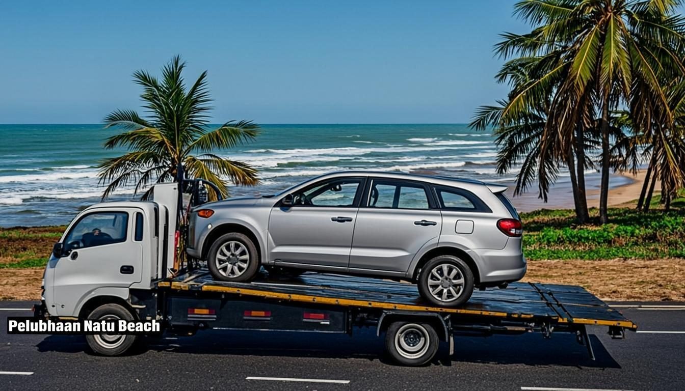 Jasa towing Sukabumi 24 jam - derek mobil flatbed di Kabupaten Sukabumi, Sindu Trans