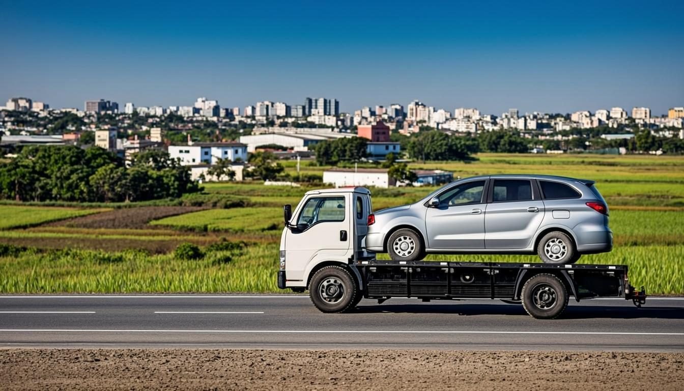 Jasa towing Sukoharjo 24 jam - derek mobil flatbed di Kabupaten Sukoharjo, Sindu Trans