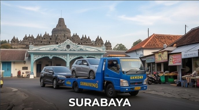 Jasa towing Surabaya 24 jam - derek mobil kota Surabaya, Sindu Trans