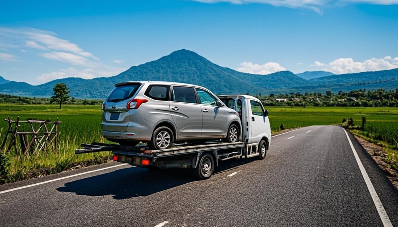 Jasa towing Tasikmalaya 24 jam - derek mobil flatbed di Kabupaten Tasikmalaya, Sindu Trans
