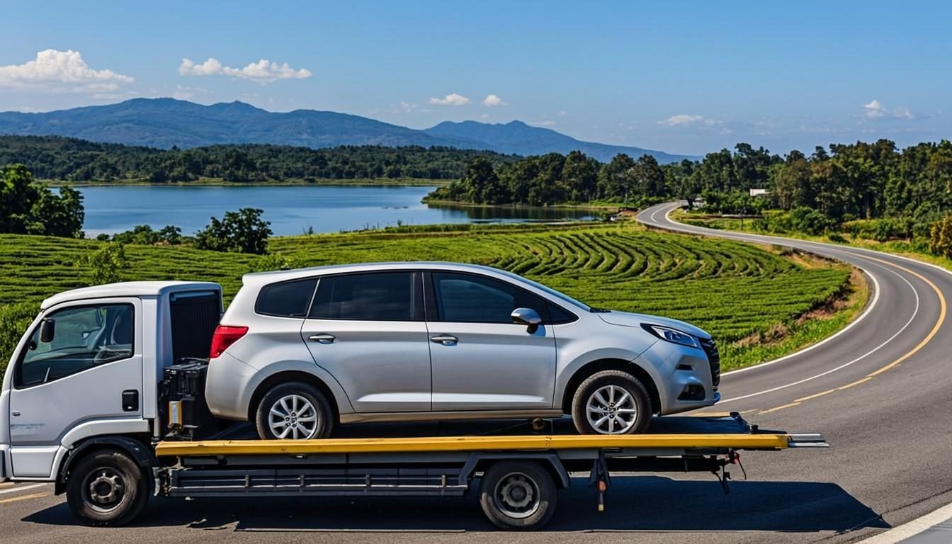 Jasa towing Tegal 24 jam - derek mobil flatbed di Kabupaten Tegal (Slawi), Sindu Trans
