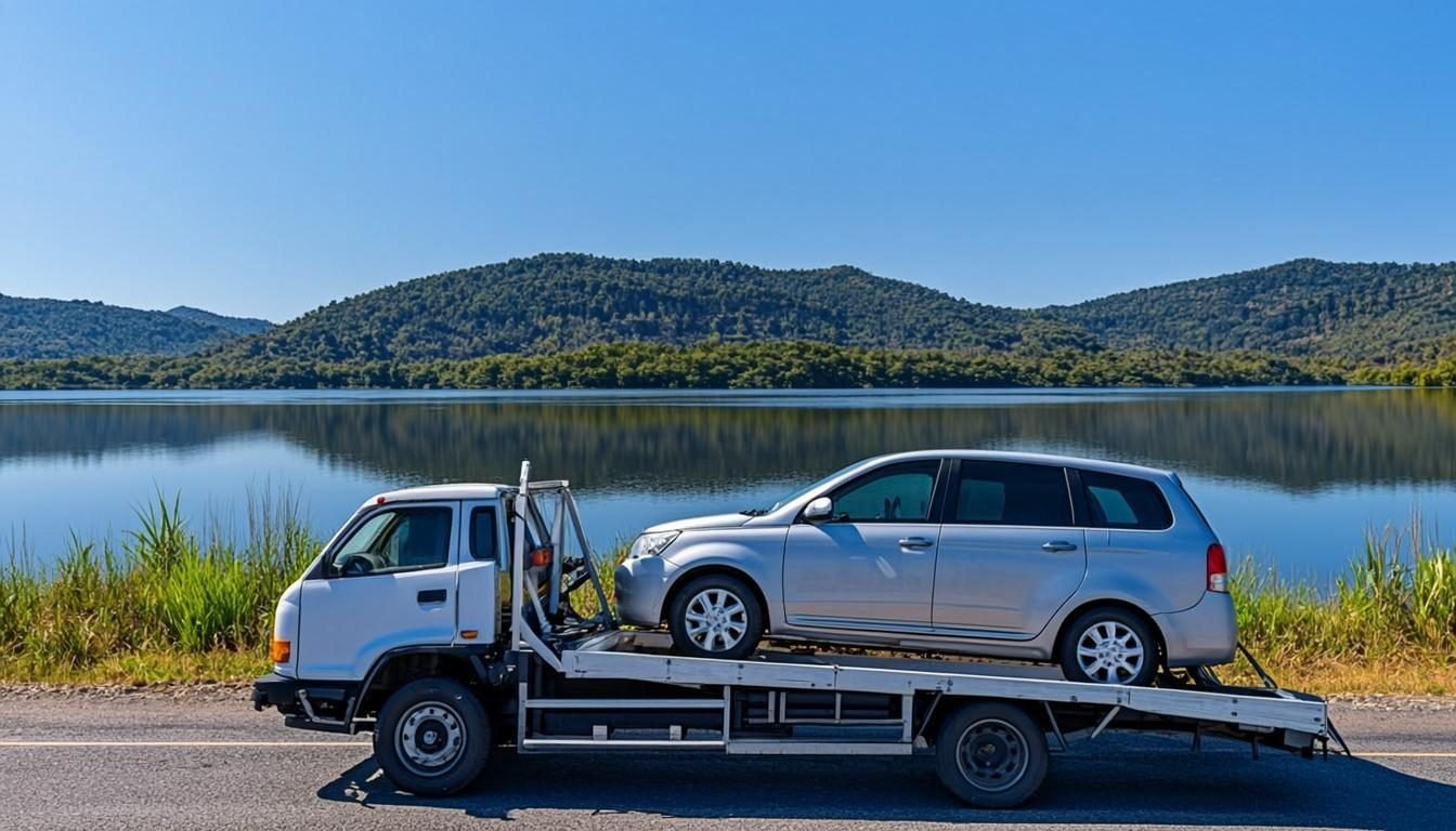 Jasa towing Wonogiri 24 jam - derek mobil flatbed di Kabupaten Wonogiri, Sindu Trans